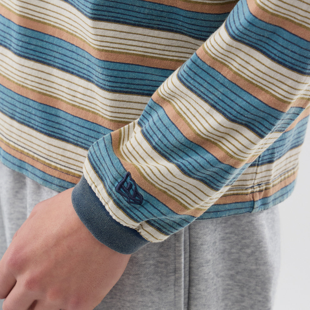 New Era x thisisneverthat Border Beige Long Sleeve T-Shirt