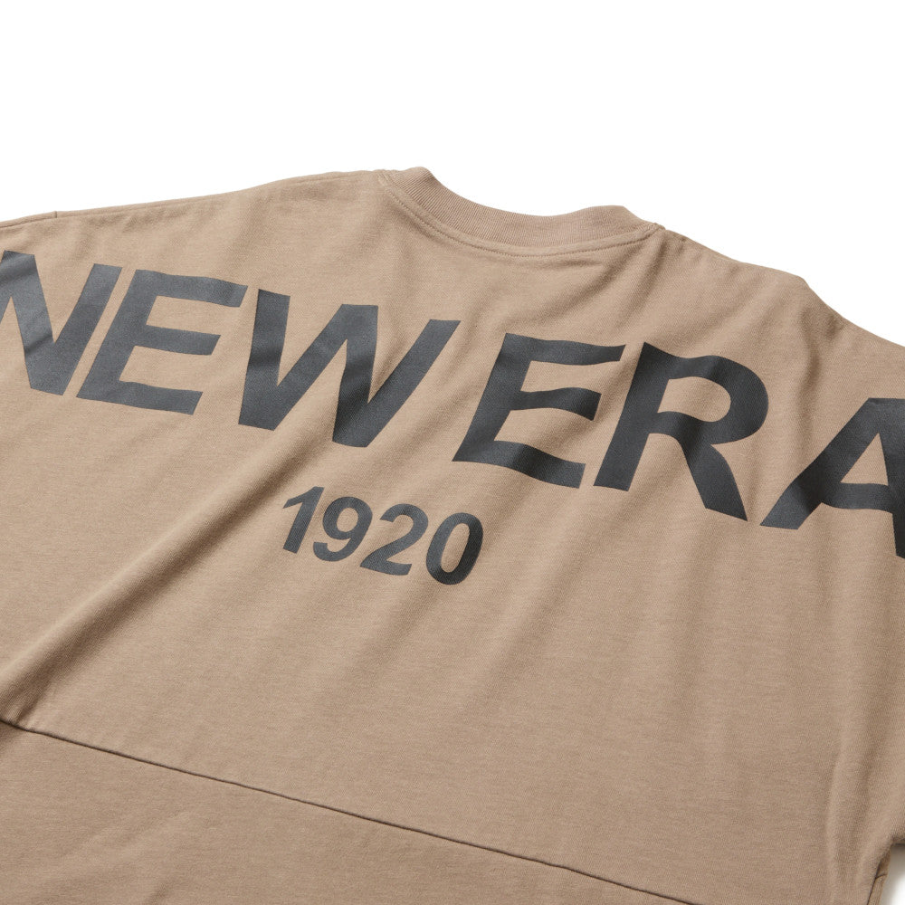 New Era 1920 Distressed Brown Oversized Short Sleeve T-Shirt