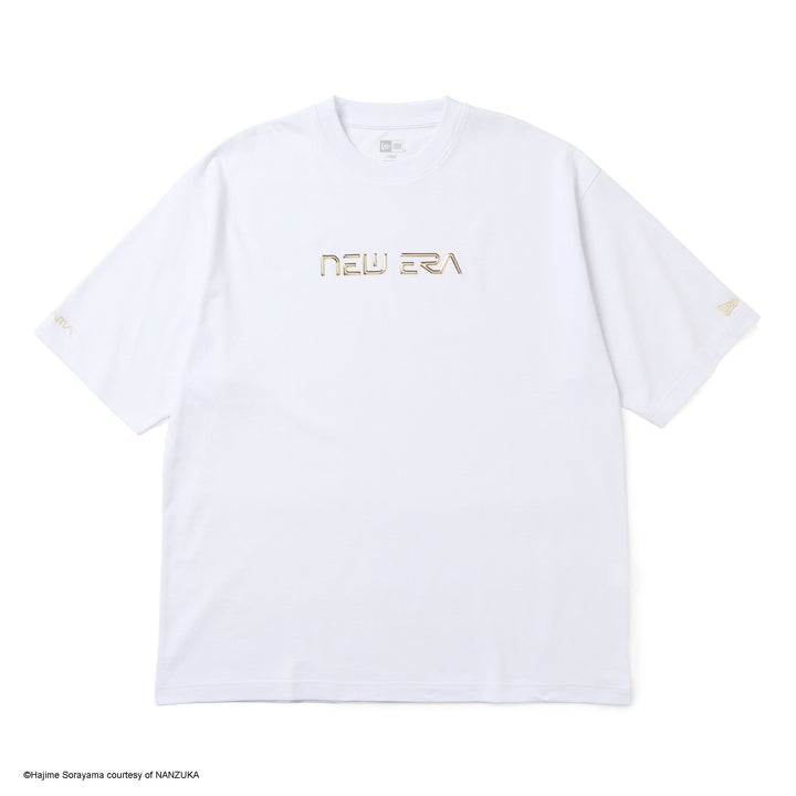 New Era x MLB x Hajime Sorayama White Oversized Short Sleeve T-Shirt