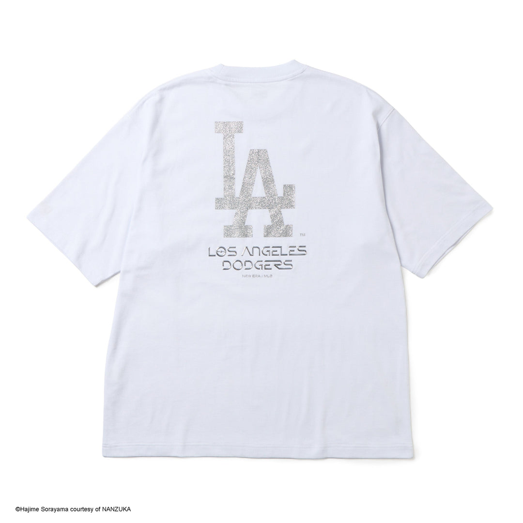 Los Angeles Dodgers New Era x MLB x Hajime Sorayama White Oversized Short Sleeve T-Shirt