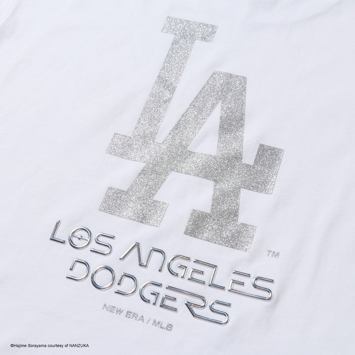 Los Angeles Dodgers New Era x MLB x Hajime Sorayama White Oversized Short Sleeve T-Shirt
