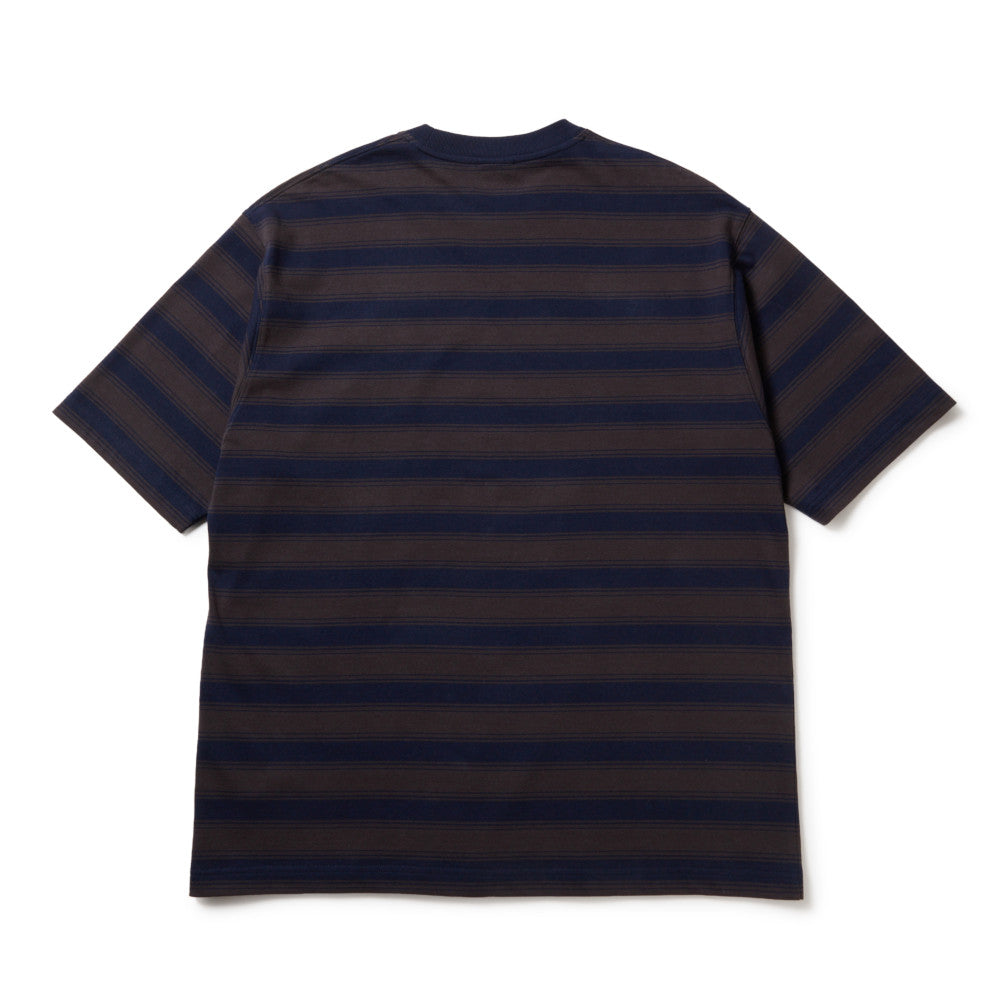 New York Yankees Border Navy Oversized Short Sleeve T-Shirt