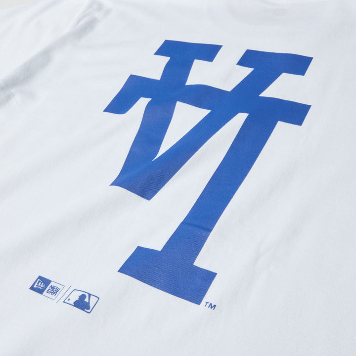Los Angeles Dodgers Upside Down White Short Sleeve T-Shirt