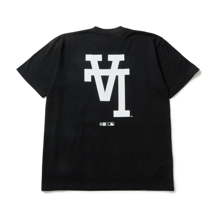 Los Angeles Dodgers Upside Down Black Short Sleeve T-Shirt