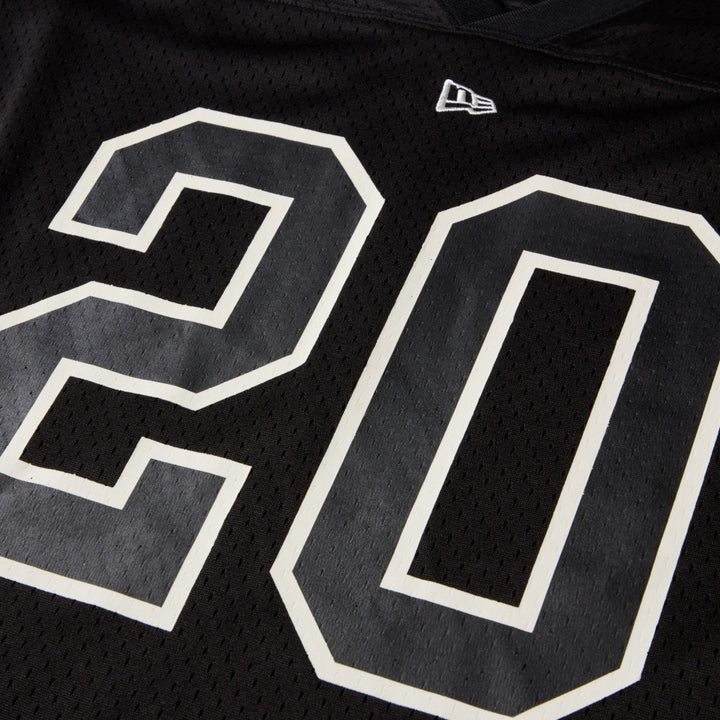 New Era Mesh Black Short Sleeve Football Jersey