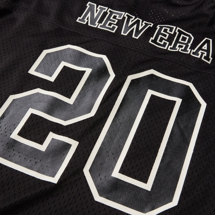 New Era Mesh Black Short Sleeve Football Jersey