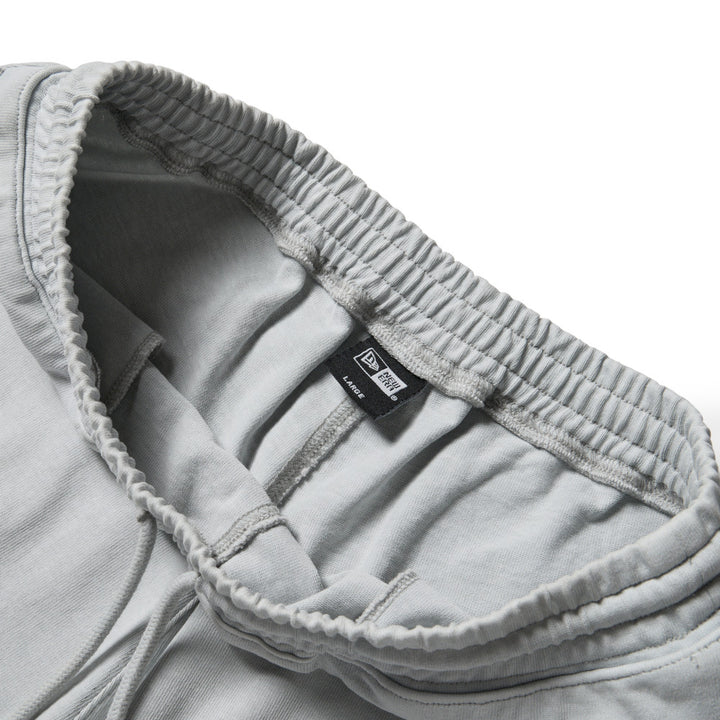New Era Garment Dyed Heavyweight Cotton Gray Shorts