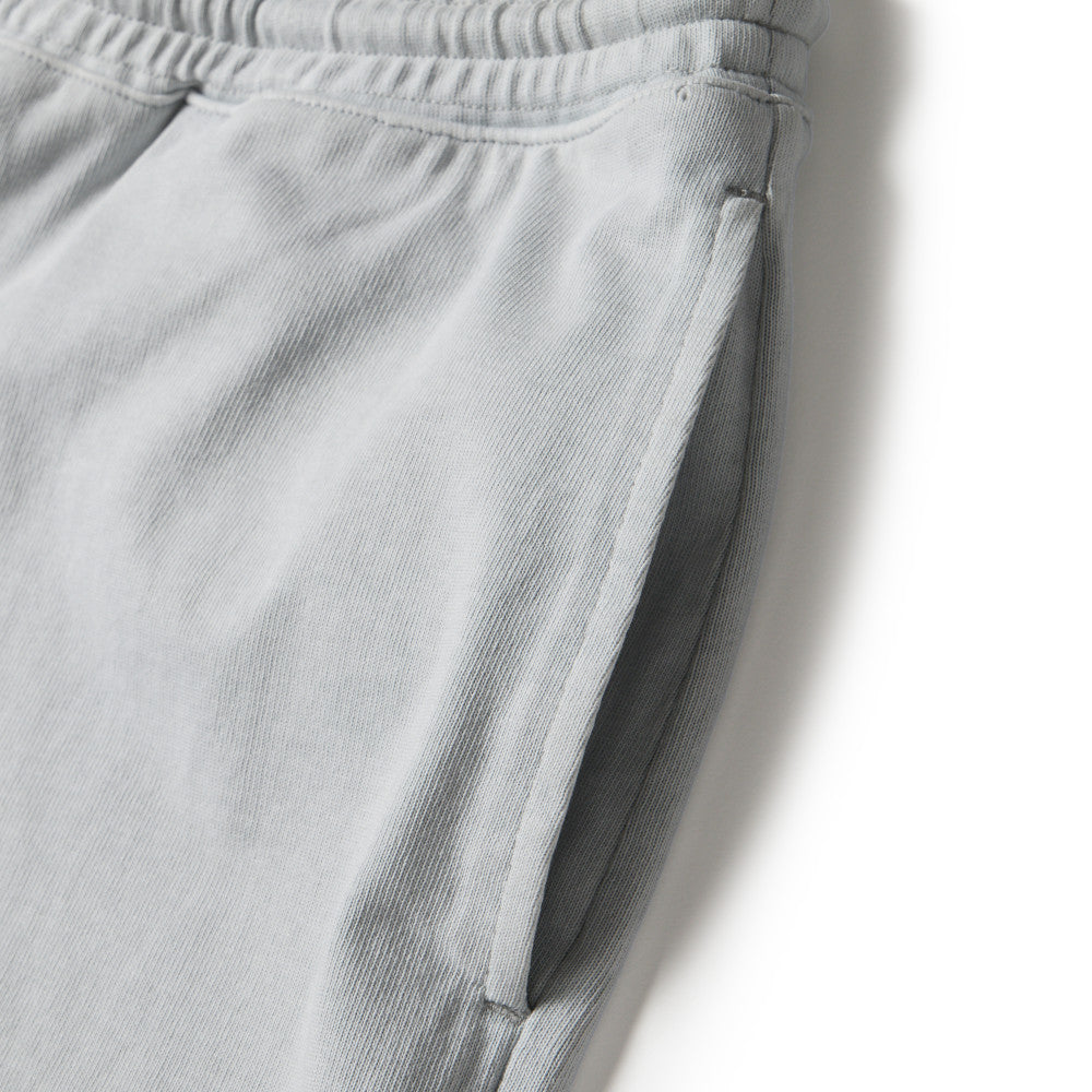 New Era Garment Dyed Heavyweight Cotton Gray Shorts