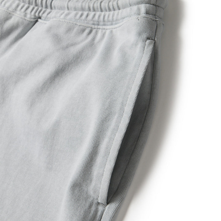 New Era Garment Dyed Heavyweight Cotton Gray Shorts