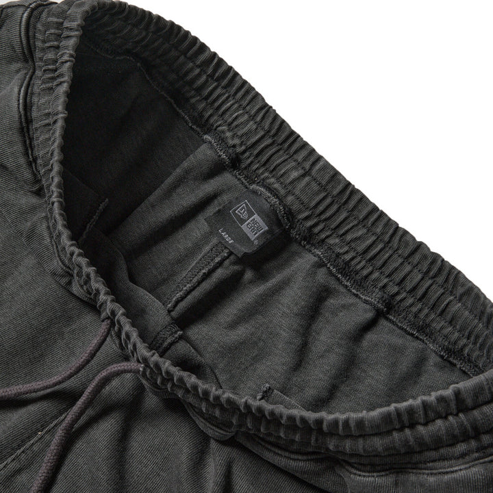 New Era Garment Dyed Heavyweight Cotton Charcoal Gray Shorts