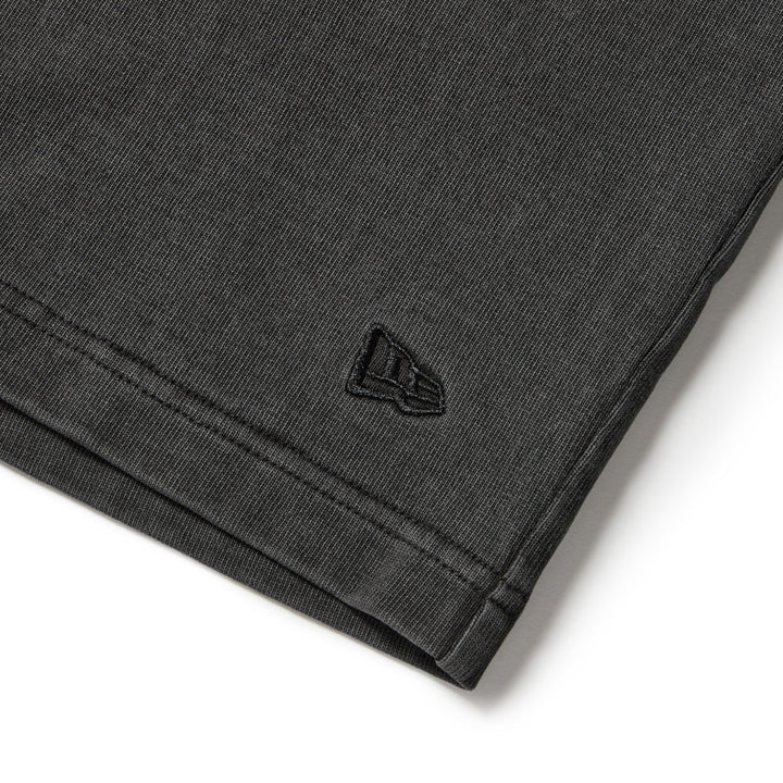 New Era Garment Dyed Heavyweight Cotton Charcoal Gray Shorts