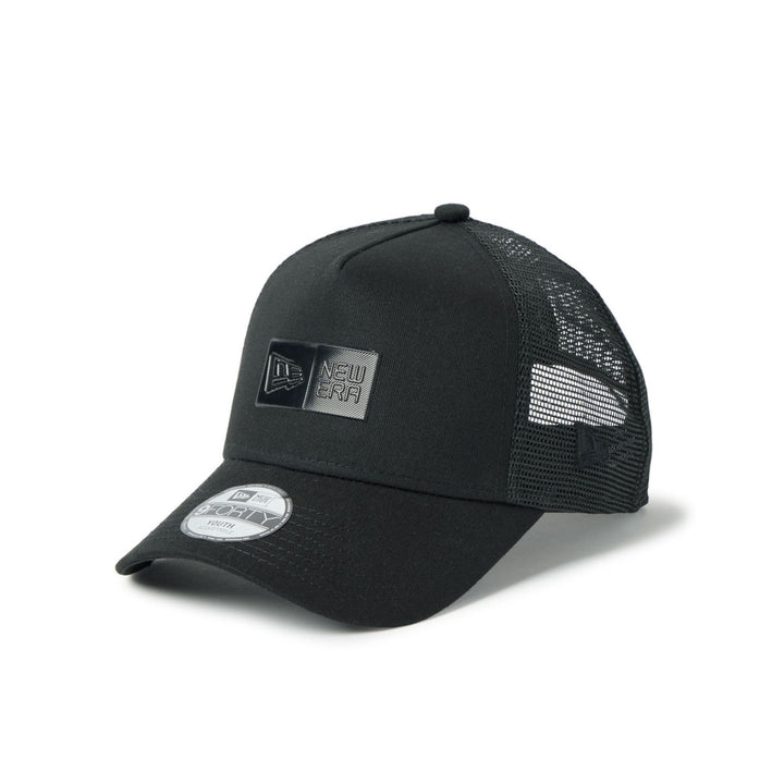 9FORTY A-Frame Trucker Kids TPU Box Tonal Black Snapback