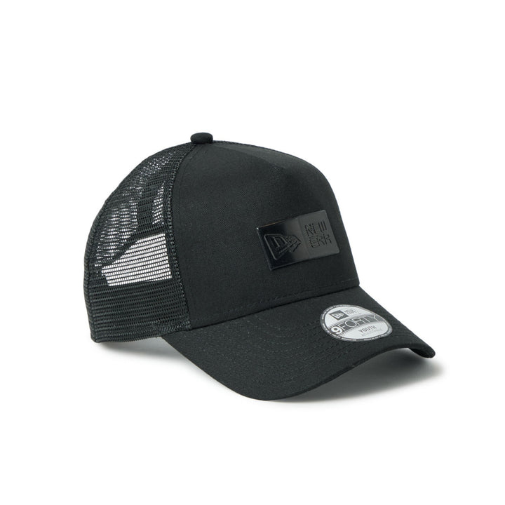 9FORTY A-Frame Trucker Kids TPU Box Tonal Black Snapback