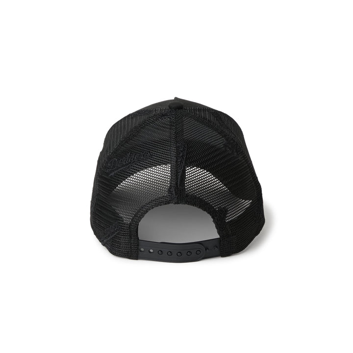 9FORTY A-Frame Trucker Kids Los Angeles Dodgers Embroidered Mesh Black Snapback