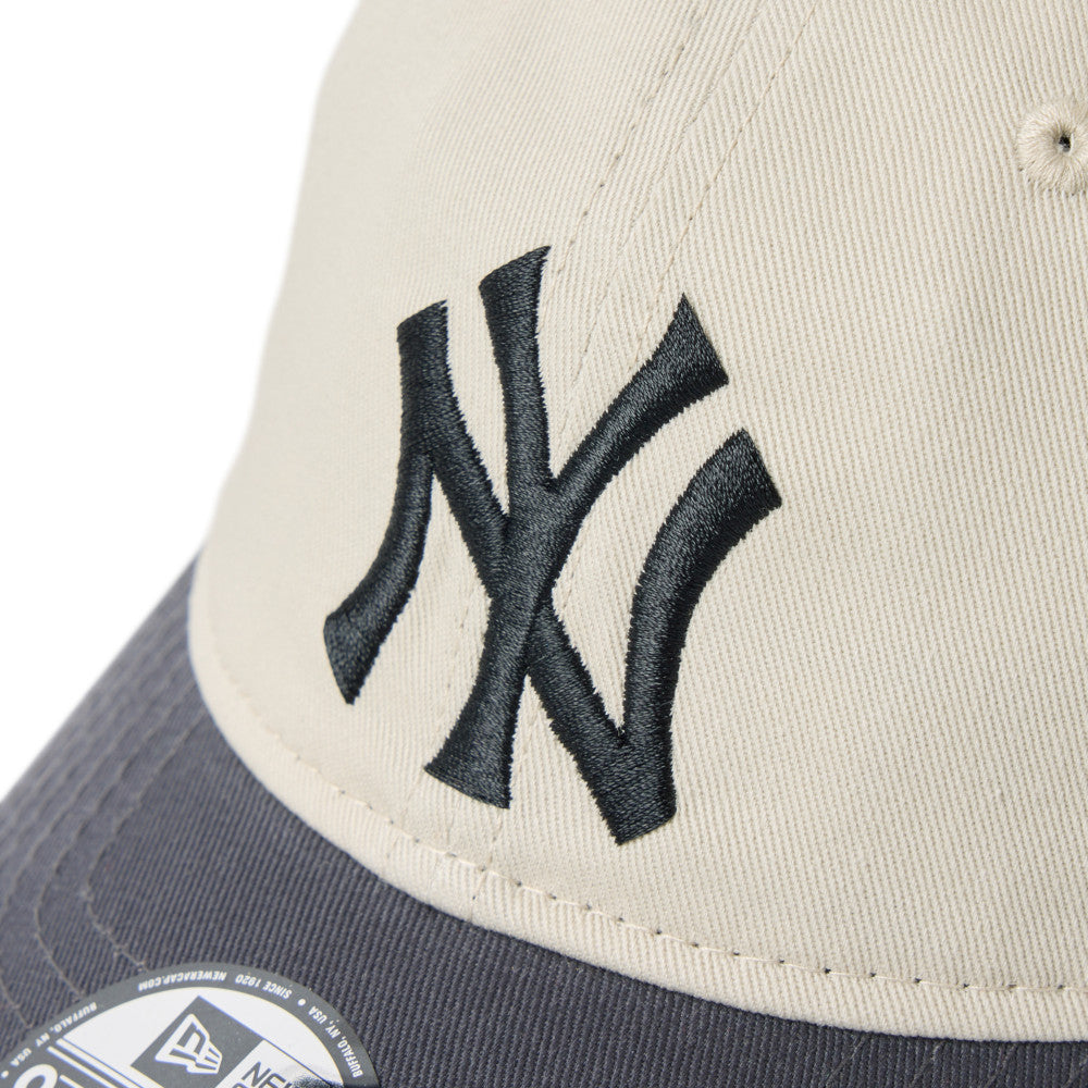 9TWENTY Kids New York Yankees 2-Tone Stone Grey Adjustable