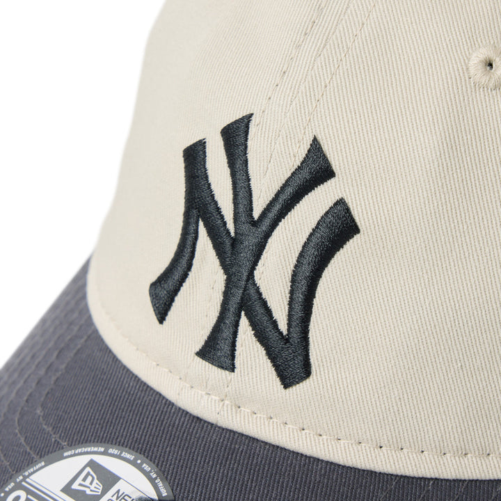 9TWENTY Kids New York Yankees 2-Tone Stone Grey Adjustable