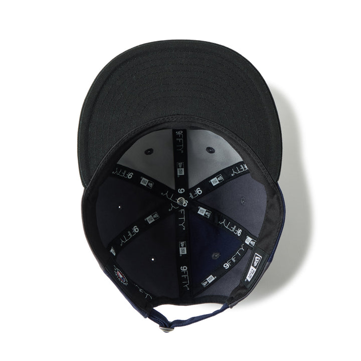 9FIFTY Retro Crown Los Angeles Dodgers Patchwork Black Visor Graphite Adjustable