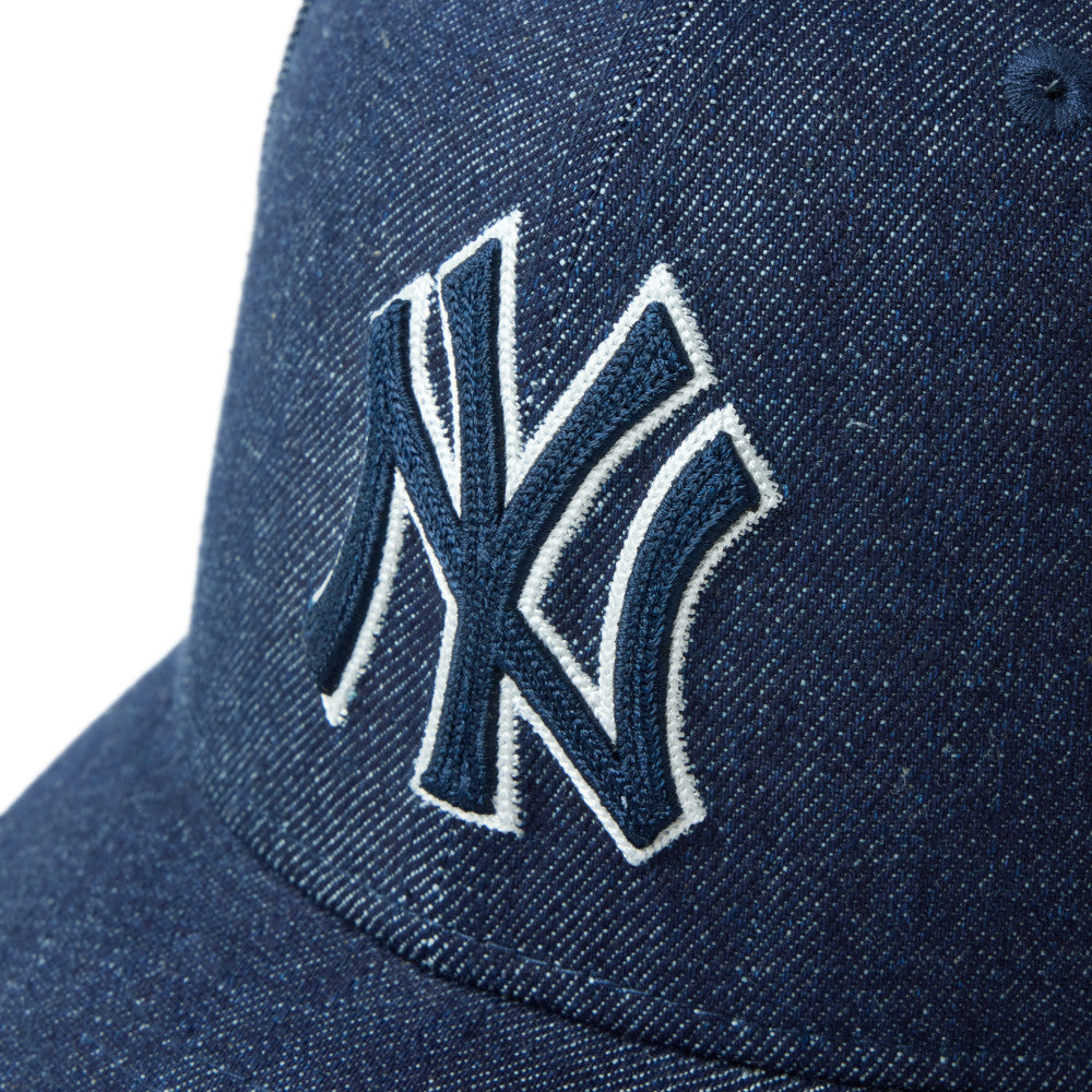 59FIFTY New York Yankees Chain Stitch Denim Navy Fitted