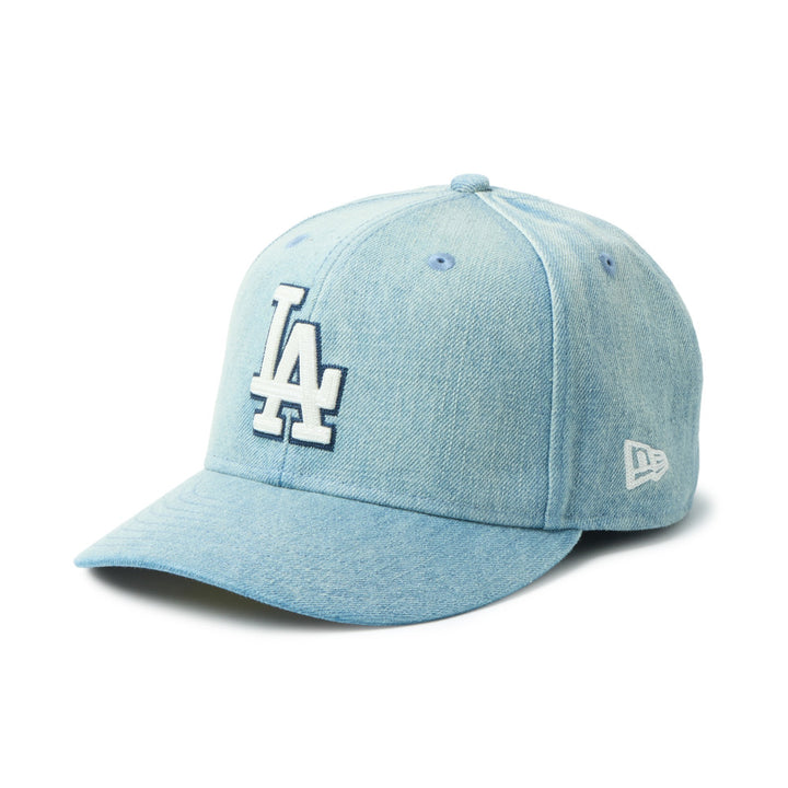 59FIFTY Los Angeles Dodgers Chain Stitch Washed Denim Fitted