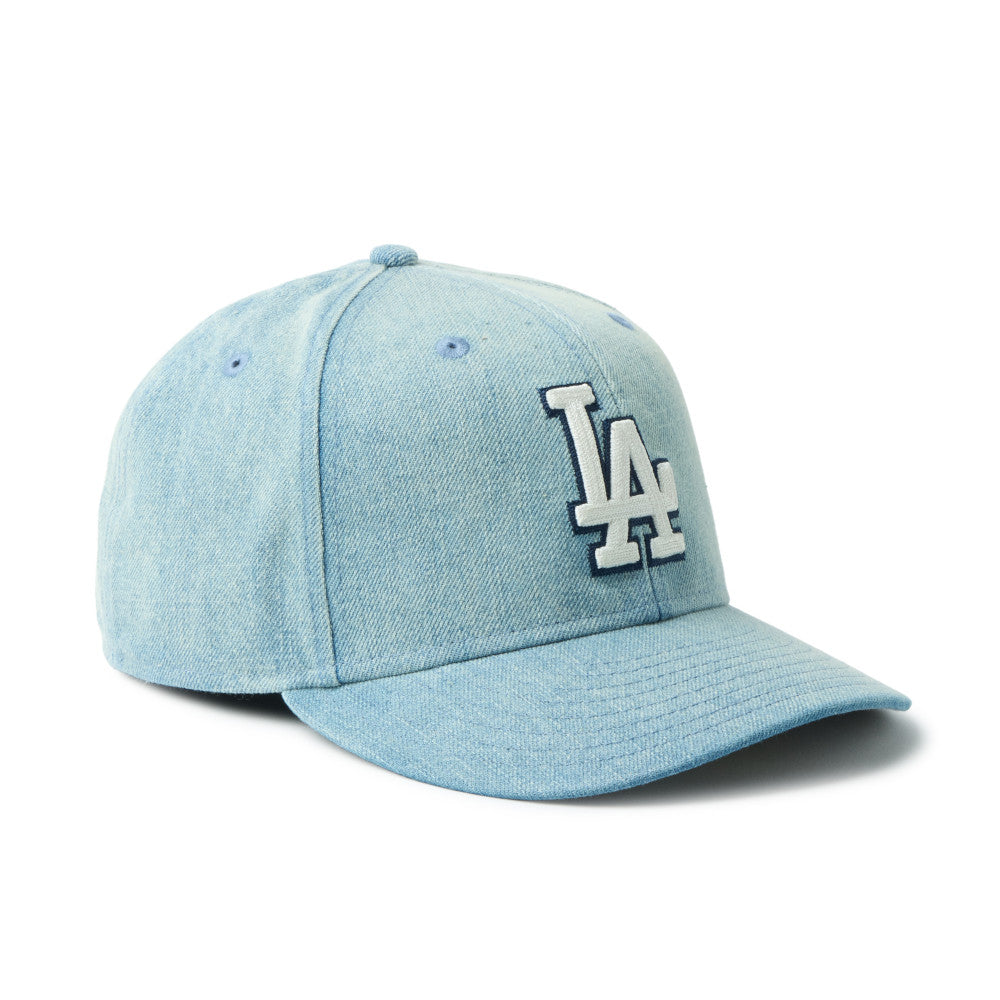 59FIFTY Los Angeles Dodgers Chain Stitch Washed Denim Fitted