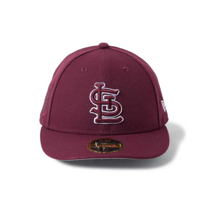 59FIFTY Low Profile St. Louis Cardinals Color Variation Frosted Burgundy Fitted