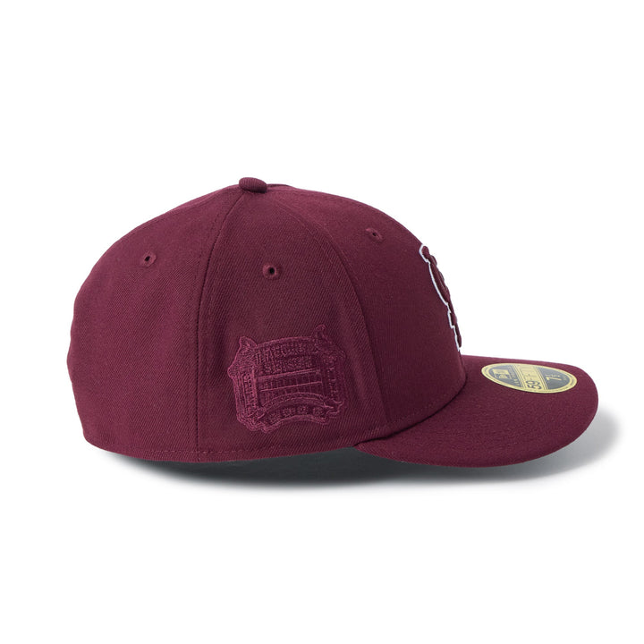 59FIFTY Low Profile St. Louis Cardinals Color Variation Frosted Burgundy Fitted