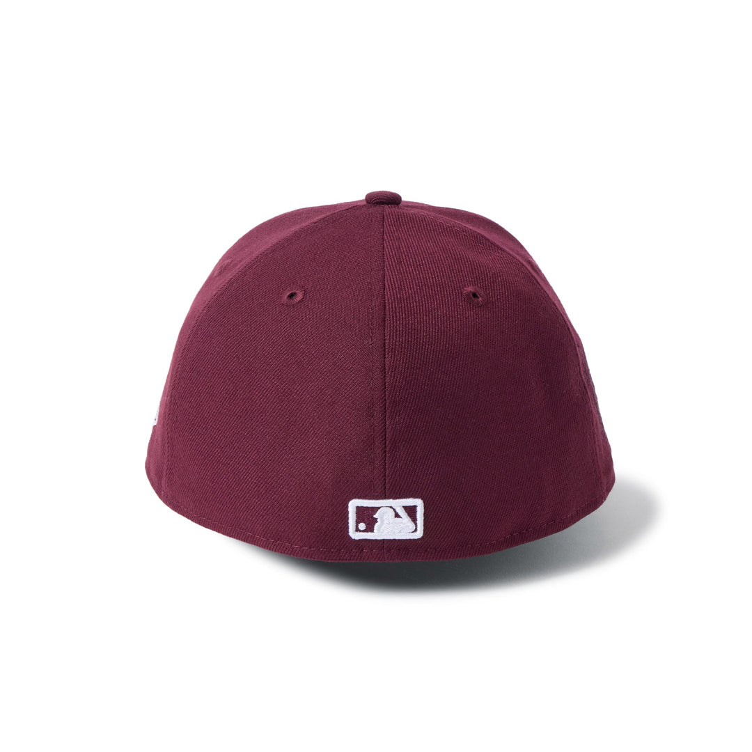 59FIFTY Low Profile St. Louis Cardinals Color Variation Frosted Burgundy Fitted
