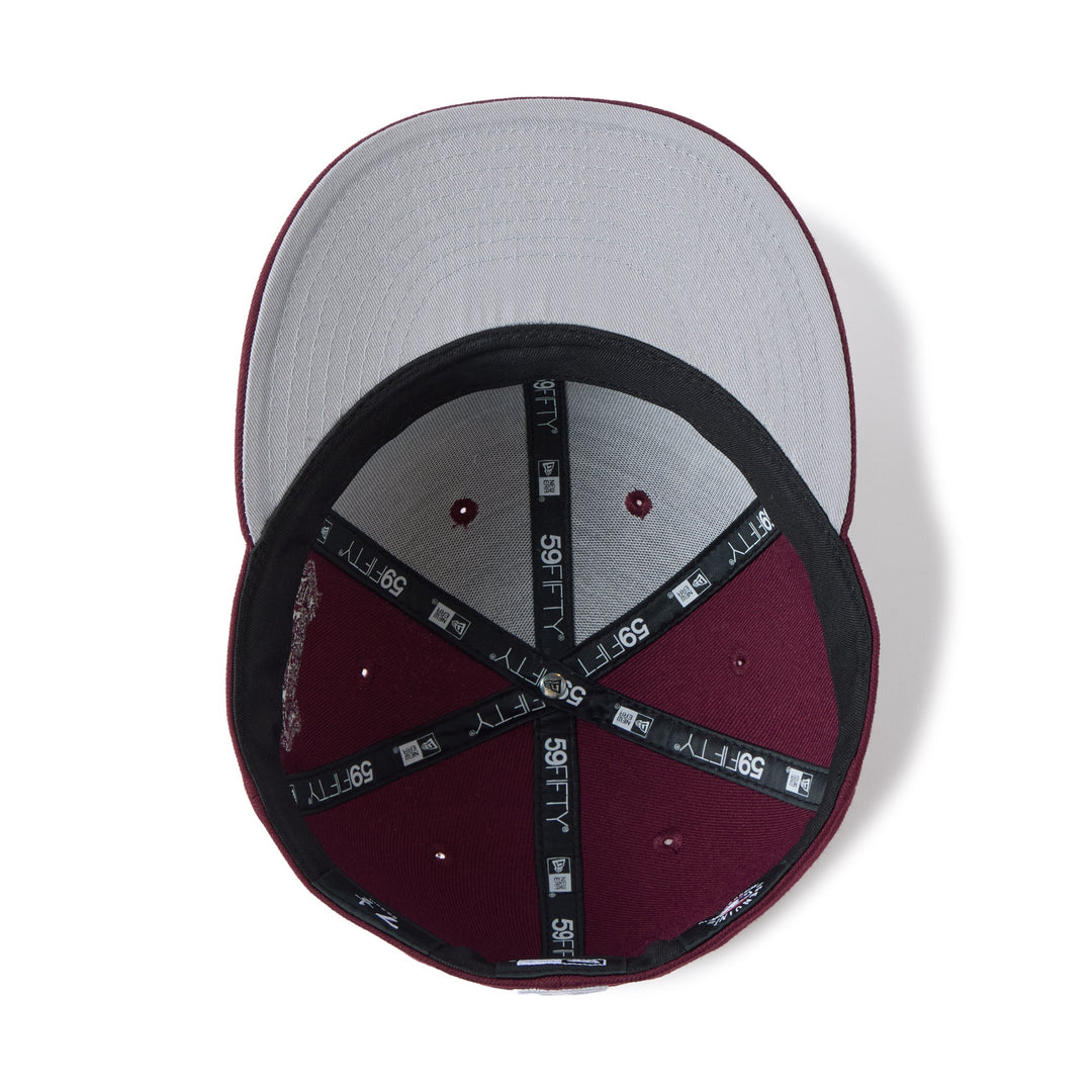 59FIFTY Low Profile St. Louis Cardinals Color Variation Frosted Burgundy Fitted