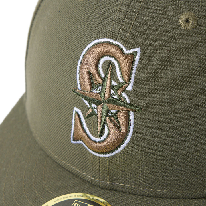 59FIFTY Low Profile Seattle Mariners Color Variation Dark Blush Fitted