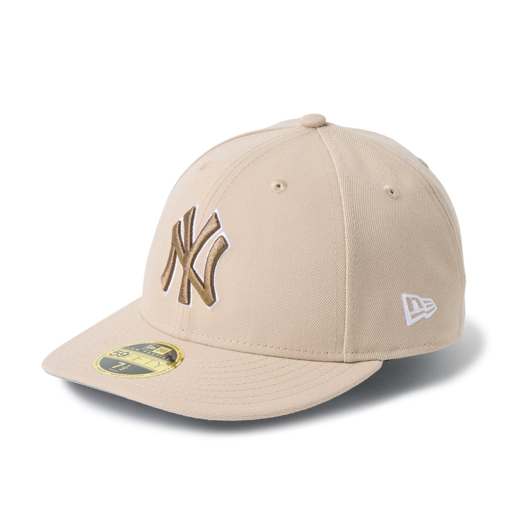 59FIFTY Low Profile New York Yankees Color Variation Beige Fitted