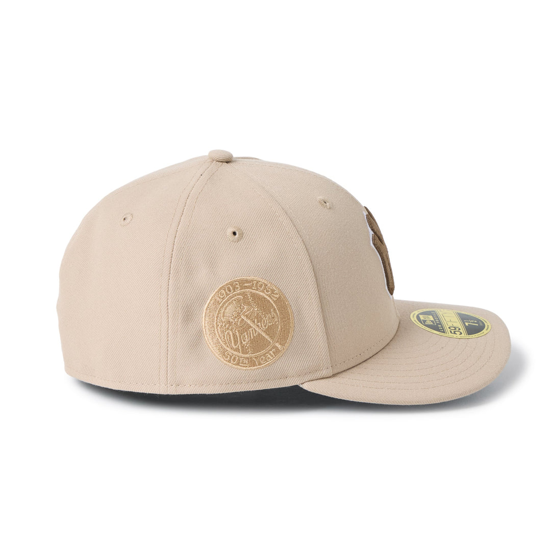 59FIFTY Low Profile New York Yankees Color Variation Beige Fitted