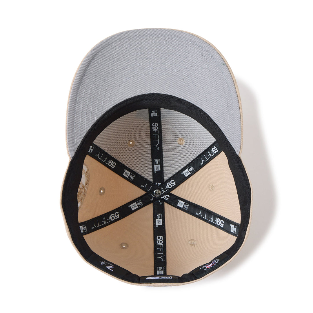 59FIFTY Low Profile New York Yankees Color Variation Beige Fitted