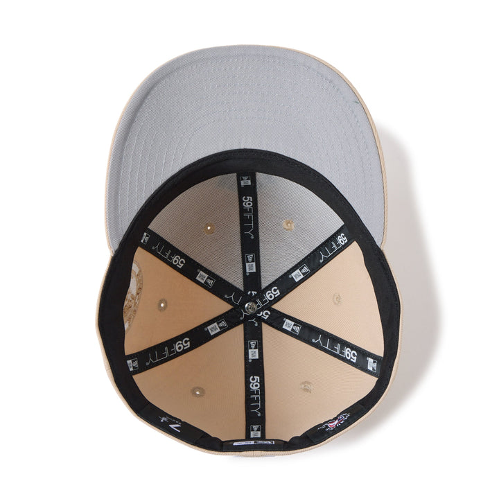 59FIFTY Low Profile New York Yankees Color Variation Beige Fitted