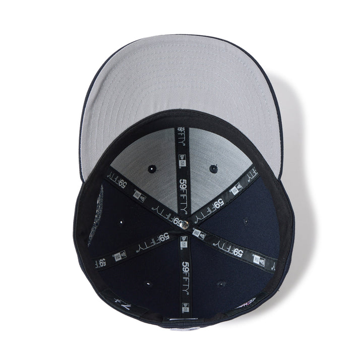 59FIFTY Low Profile Los Angeles Dodgers Color Variation Navy Fitted