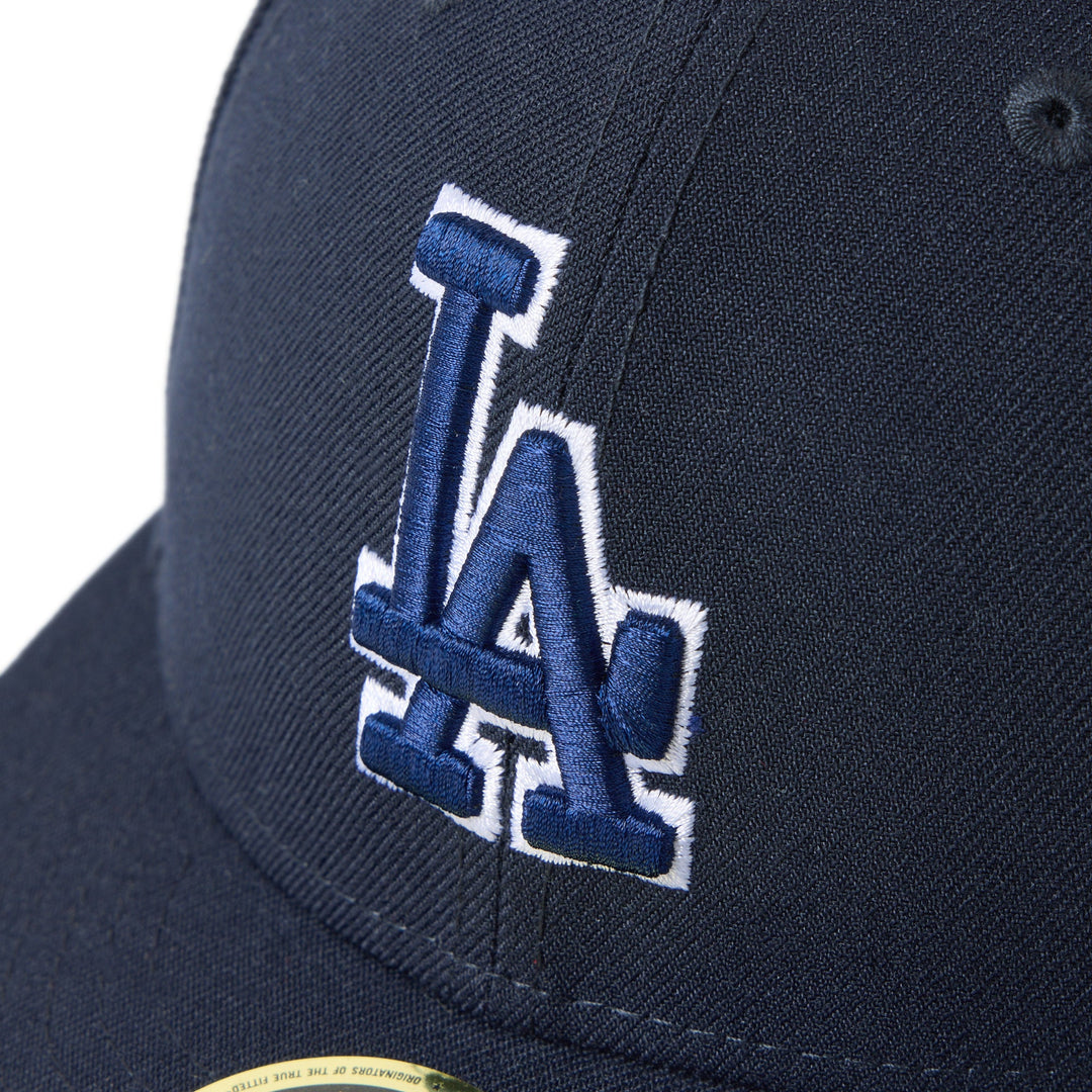 59FIFTY Low Profile Los Angeles Dodgers Color Variation Navy Fitted