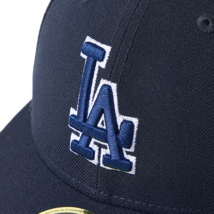 59FIFTY Low Profile Los Angeles Dodgers Color Variation Navy Fitted