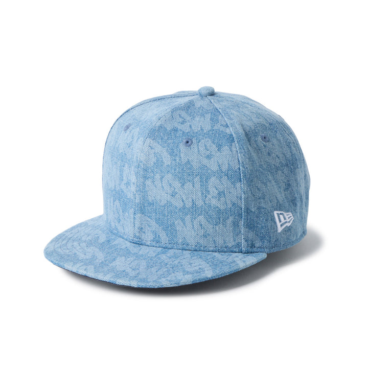 9FIFTY Laser Burnout Washed Denim Snapback