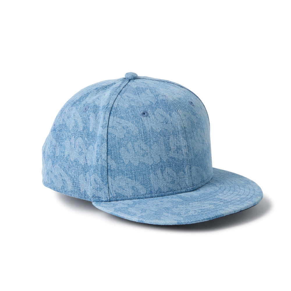 9FIFTY Laser Burnout Washed Denim Snapback
