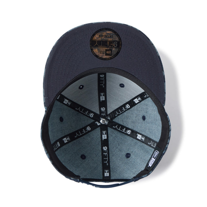 9FIFTY Laser Burnout Denim Snapback
