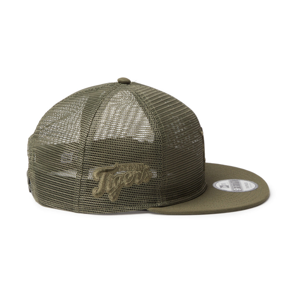 9FIFTY Detroit Tigers All Mesh Olive Snapback