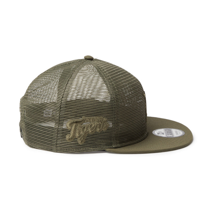 9FIFTY Detroit Tigers All Mesh Olive Snapback