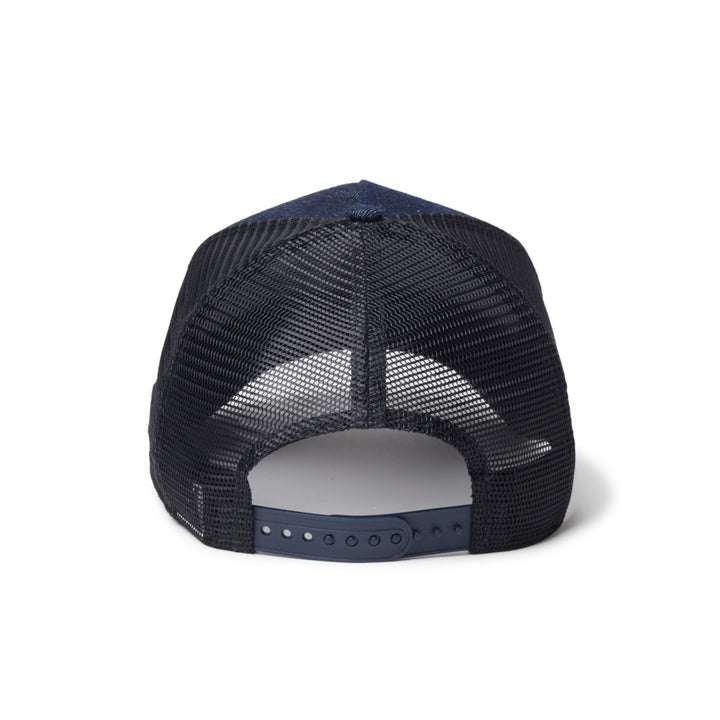 9FORTY A-Frame Trucker Patch Denim Navy Snapback
