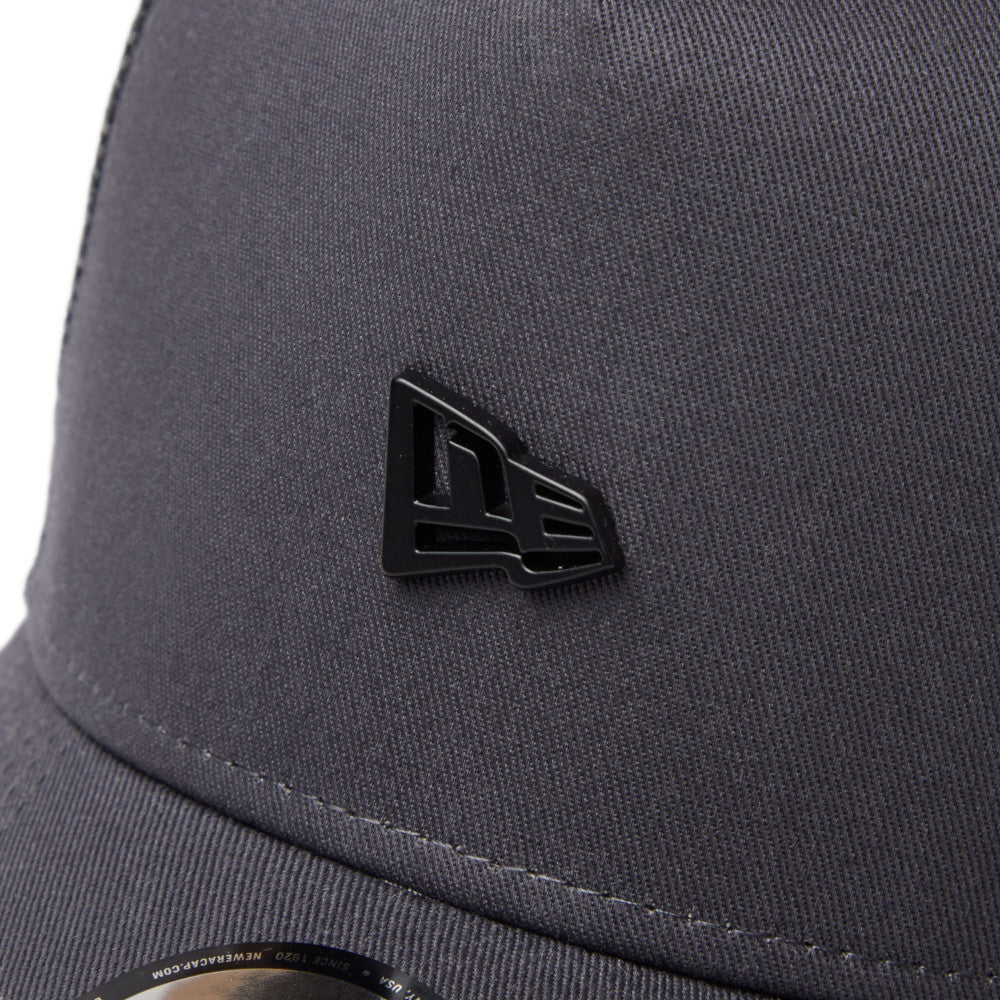 9FORTY A-Frame Trucker Metal Flag Graphite Snapback