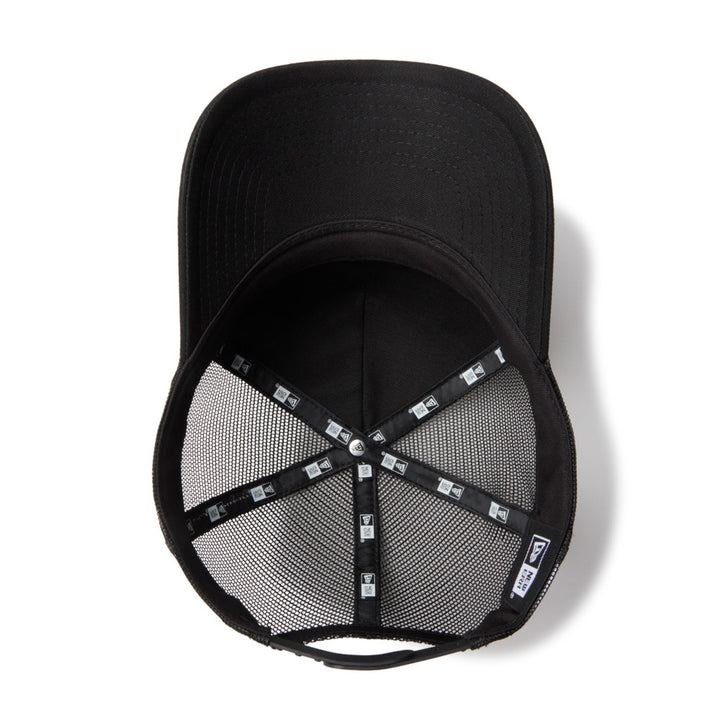 9FORTY A-Frame Trucker Metal Flag Black Snapback
