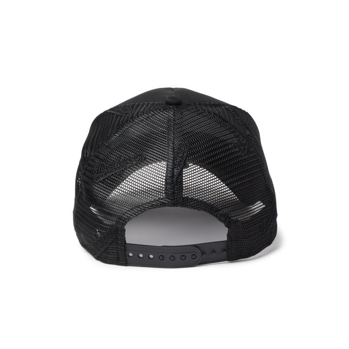 9FORTY A-Frame Trucker Los Angeles Dodgers Embroidered Mesh Black Snapback