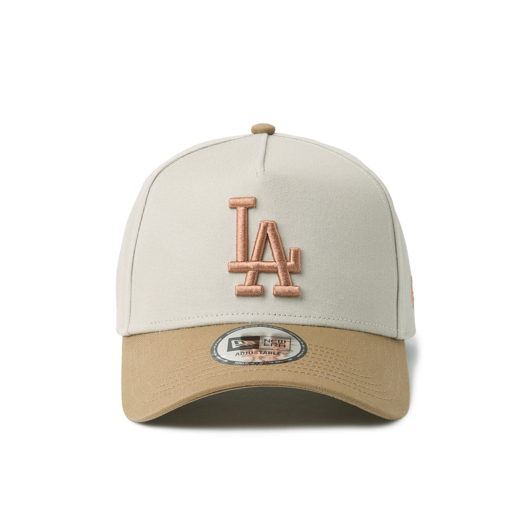 9FORTY A-Frame Los Angeles Dodgers Mocha Mousse River Brown Adjustable