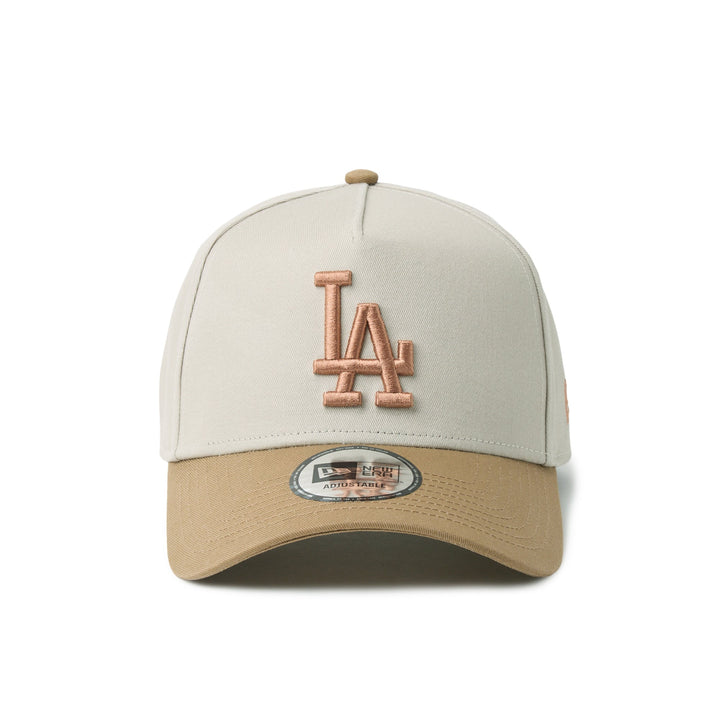 9FORTY A-Frame Los Angeles Dodgers Mocha Mousse River Brown Adjustable