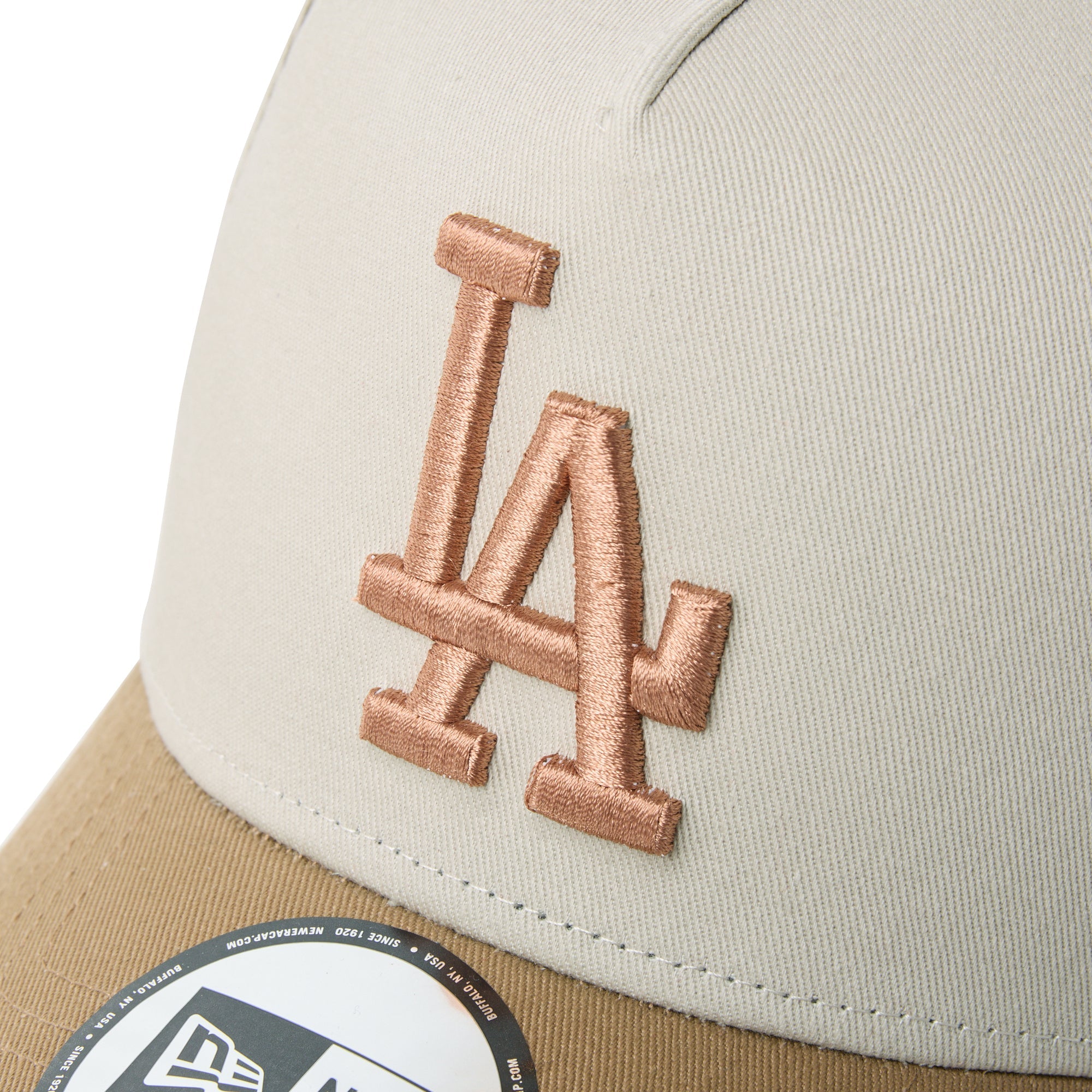 9FORTY A-Frame Los Angeles Dodgers Mocha Mousse River Brown