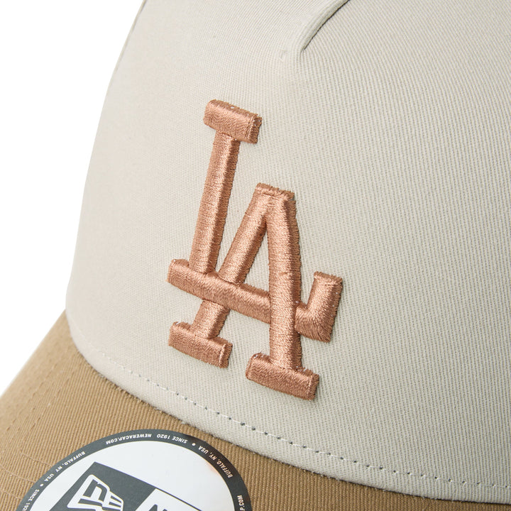 9FORTY A-Frame Los Angeles Dodgers Mocha Mousse River Brown Adjustable