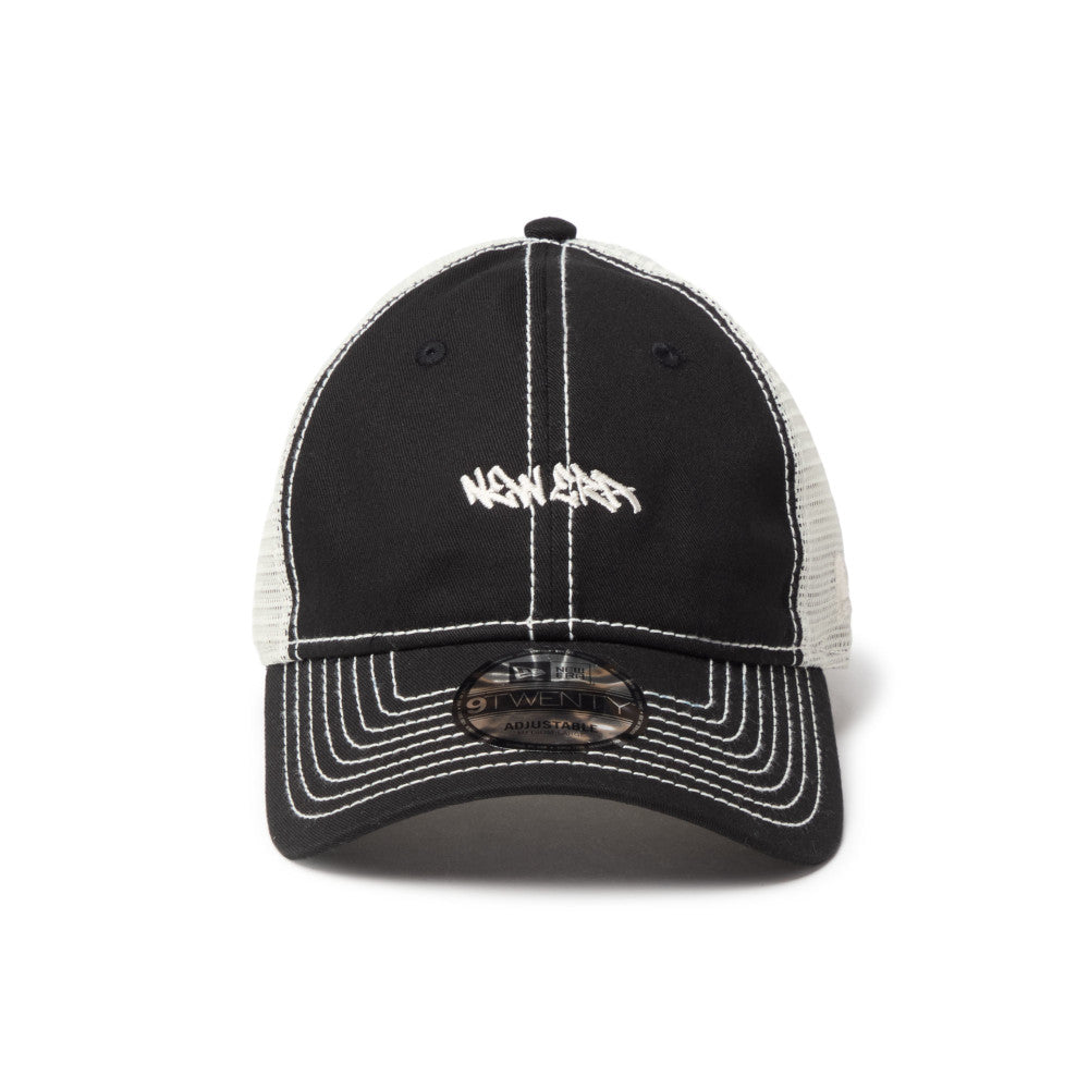 9TWENTY Trucker Tagging Logo Mini Black/Chrome White Adjustable